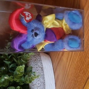 JESTER BEAR "CALLIOPE" WITH DISPLAY CASE